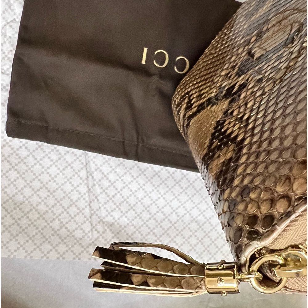 Authentic Gucci Python, Continental Wallet - Picture 10 of 11